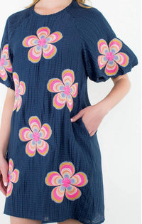 Thml - Sasha Flower Embroidered Dress