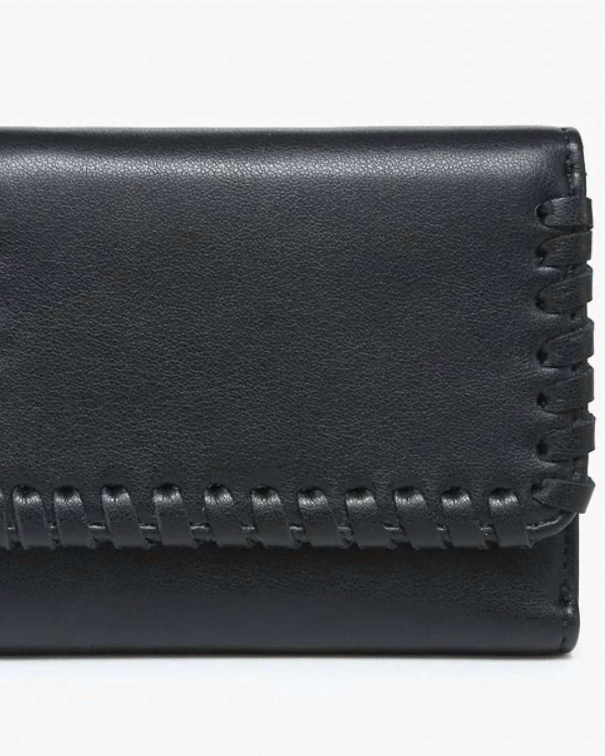 Jen & Co. - Women's Logan Whipstitch Trifold Wallet