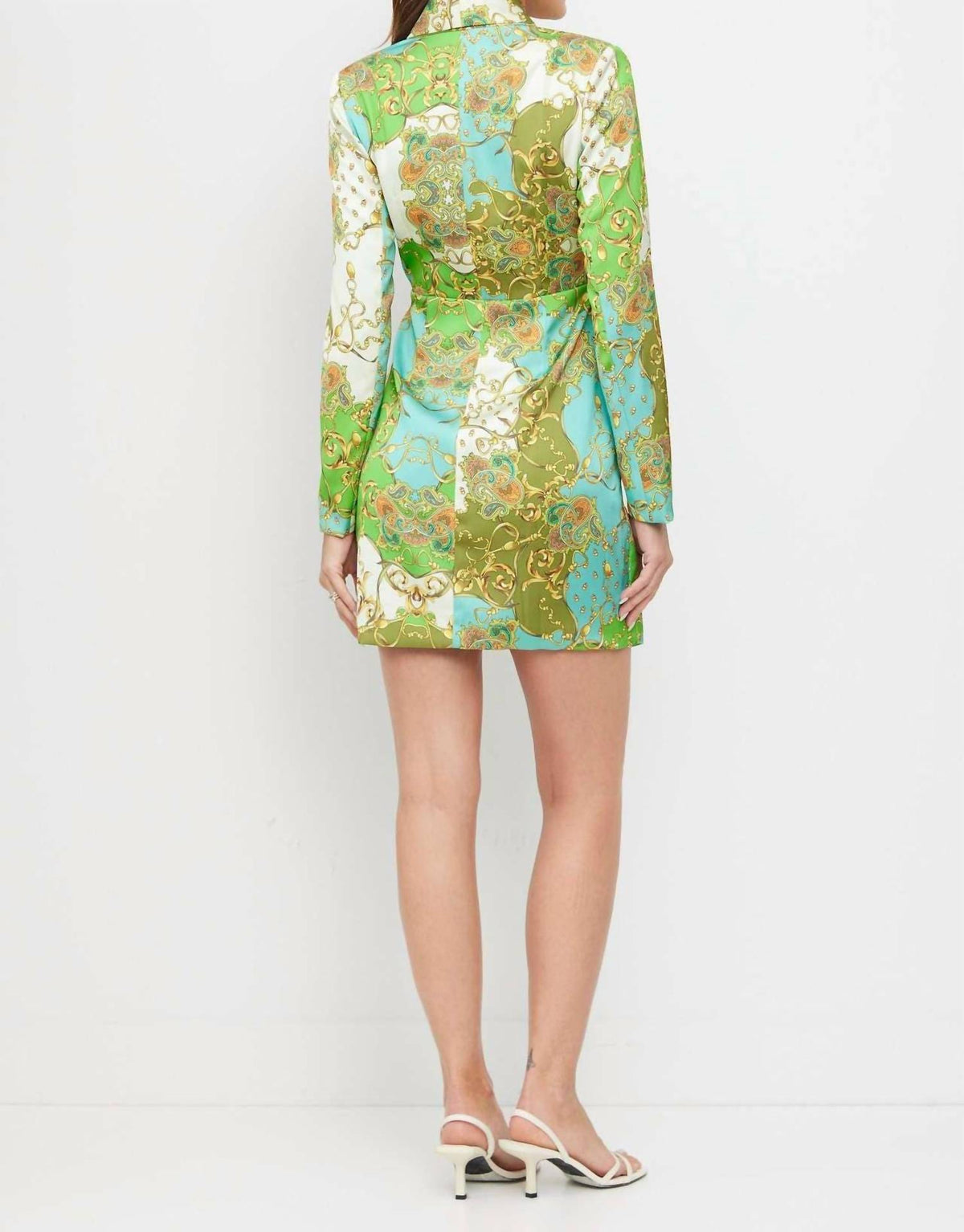 Rivir - Print Blazer Mini Dress