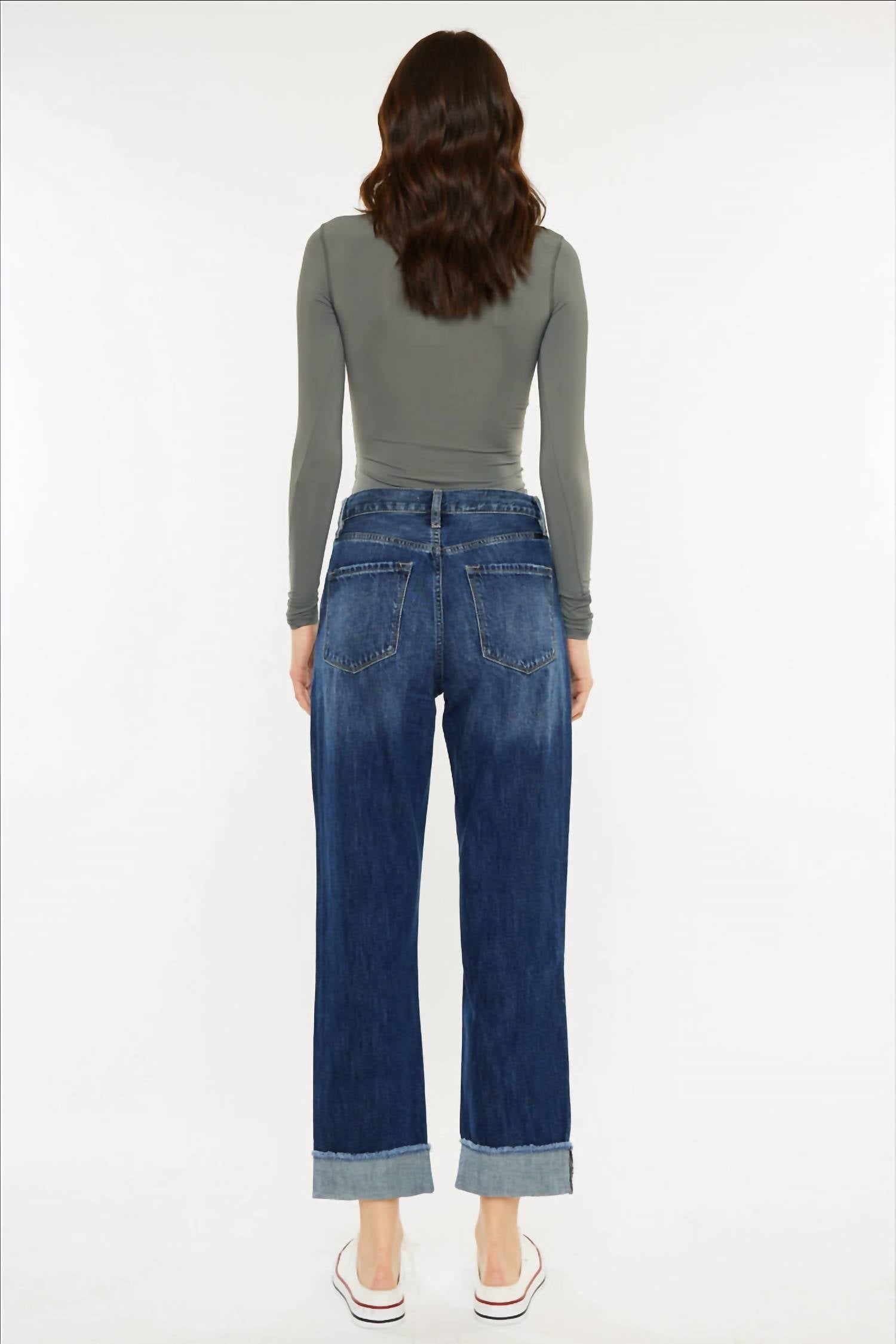 Kancan - Finley Essentials High Rise Straight Leg Jean