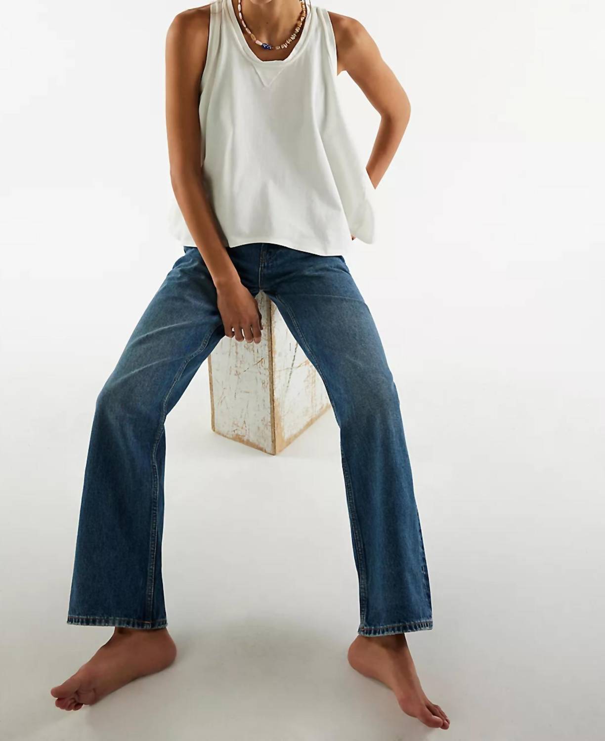 Free People - Hialeah Tee Tank Top
