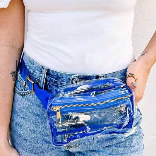 Caroline Hill - Women's Ferris Game Day Clear Sling Belt Bag