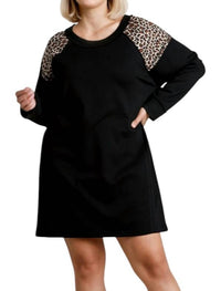 Umgee - Leopard Detail Dress