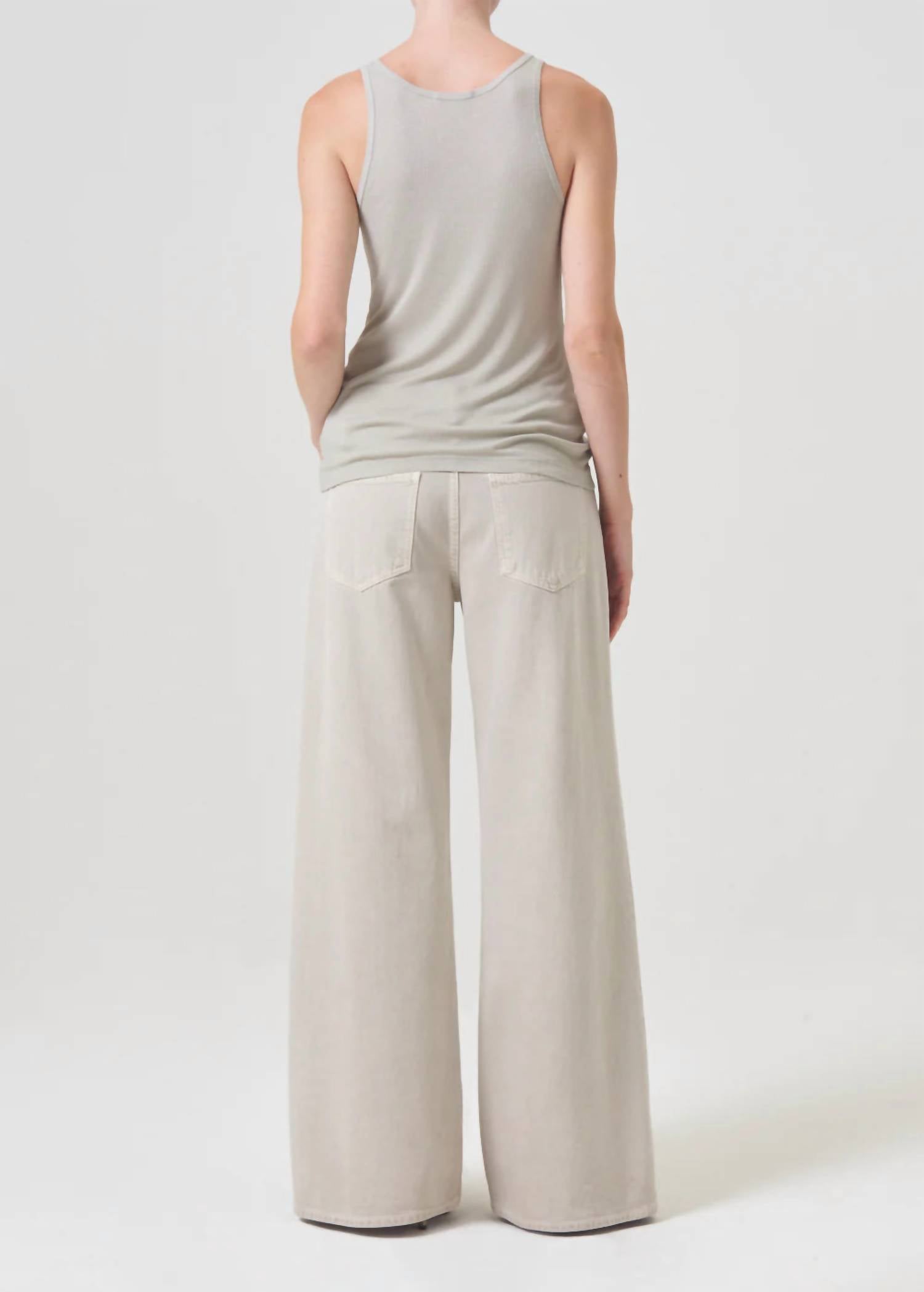 Agolde - Clara Low Rise Baggy Flare Jeans