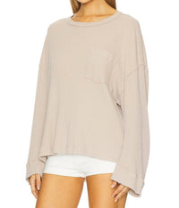Free People - Dawson Pocket Thermal Sweater