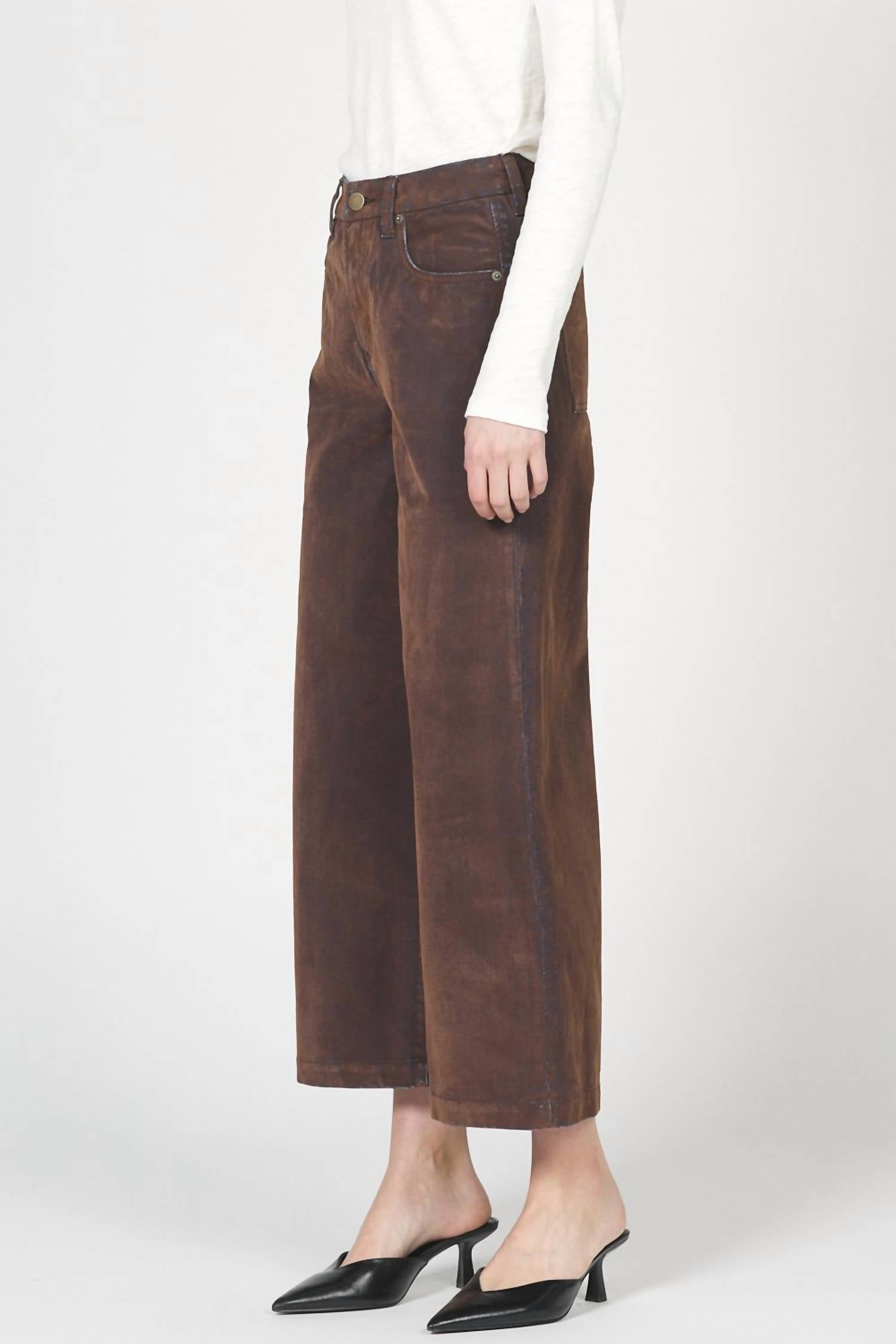 Dear John Denim - Audrey Wide Leg Ankle Pant