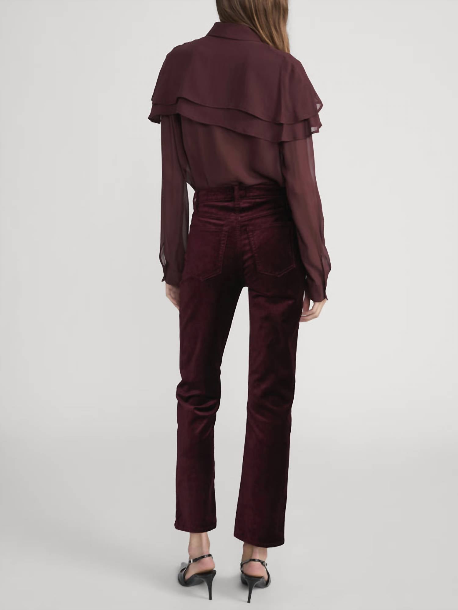 Frame - Silk Cape Blouse