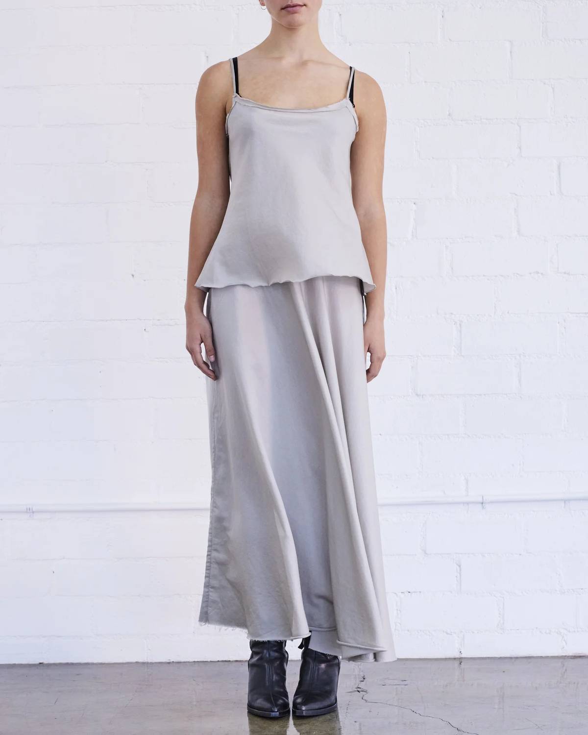 Brazeau Tricot - Cotton Silk Paperbag Cami Top