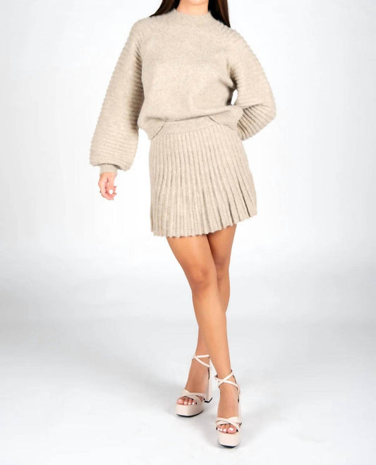 Sincerely Ours - Farrah sweater skirt