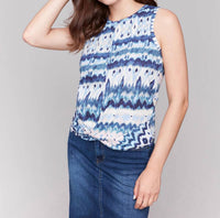Charlie B - twisted hem top