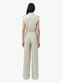 Simkhai - York Cropped Linen Vest