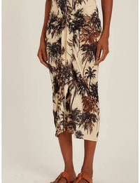 Lenny Niemeyer - boat neck dress with pareo tie waist