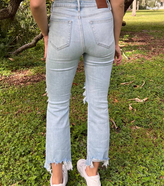 Hidden - Joey High Rise Cropped Denim