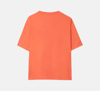 LUISA CERANO Basic Short Sleeve T Shirt in hibiscus - women's t-shirt - view 6