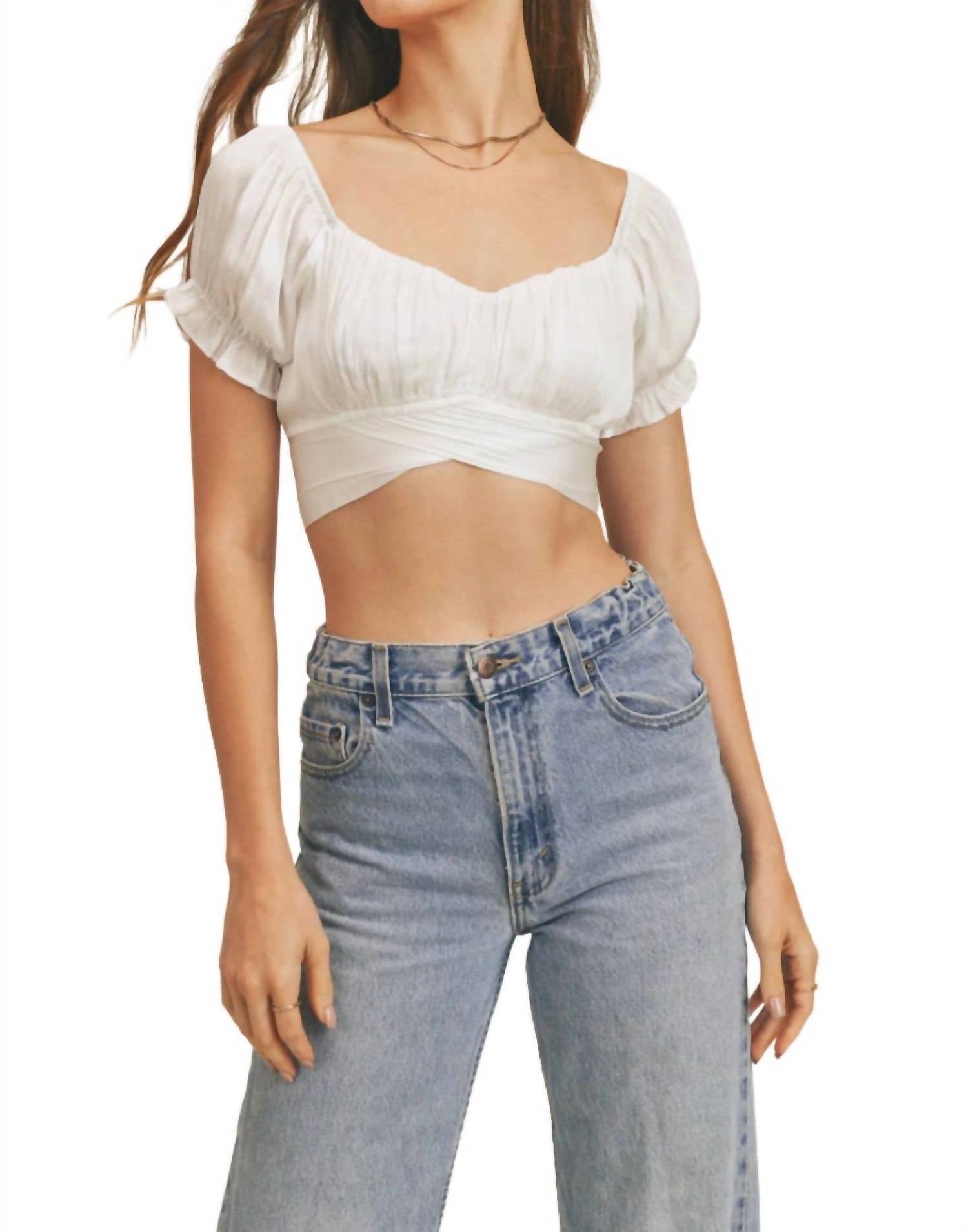 Reset By Jane - Mel Crop Top
