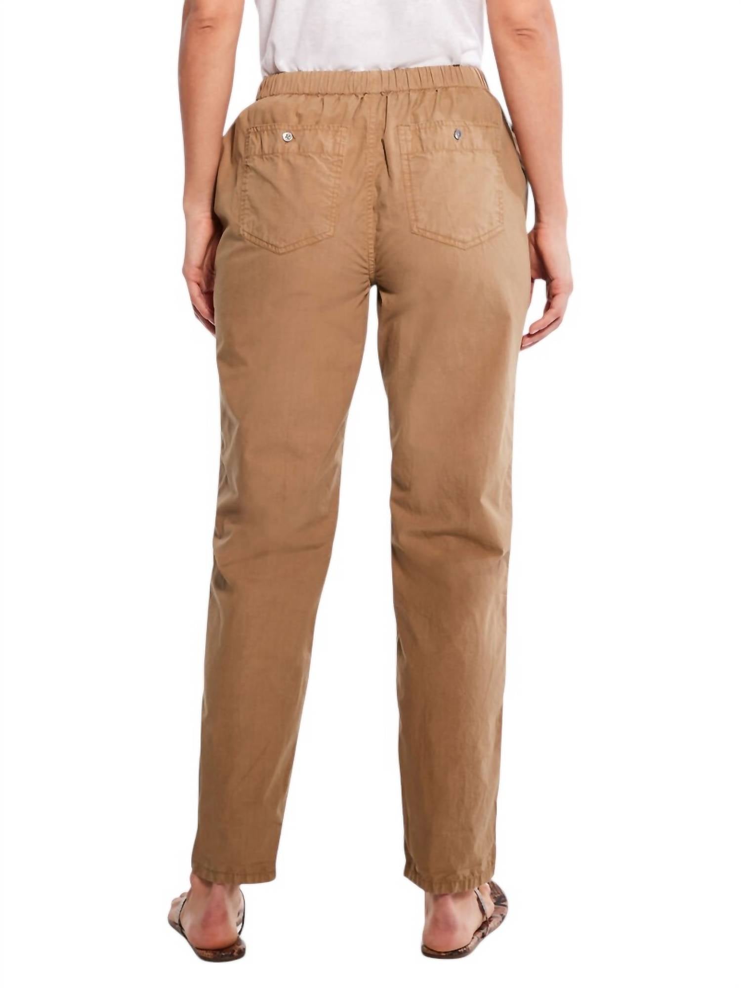 Nic + Zoe - Cotton Poplin Relaxed Ankle Pant