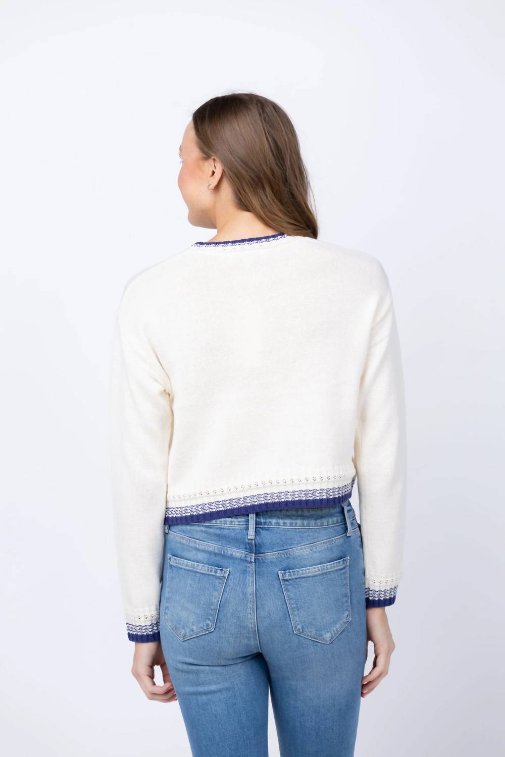 Central Park West - Eden Specialty Stitch Crew Sweater