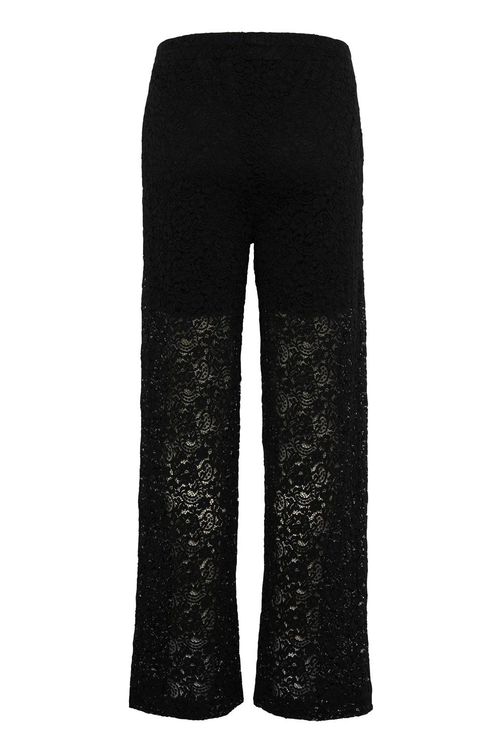 Soaked In Luxury - Henni Elastic Waist Wide Leg Trousers