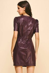 Pinch - Faux Leather Mini Dress