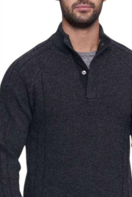 Flags & Anthem - Plainview Mock Neck Sweater