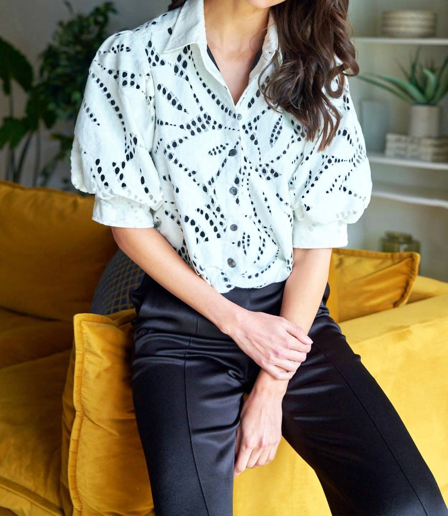 Finley - Bomba Chunky Lace Top