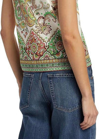 Etro - Paisley Bordura Cotton T-shirt