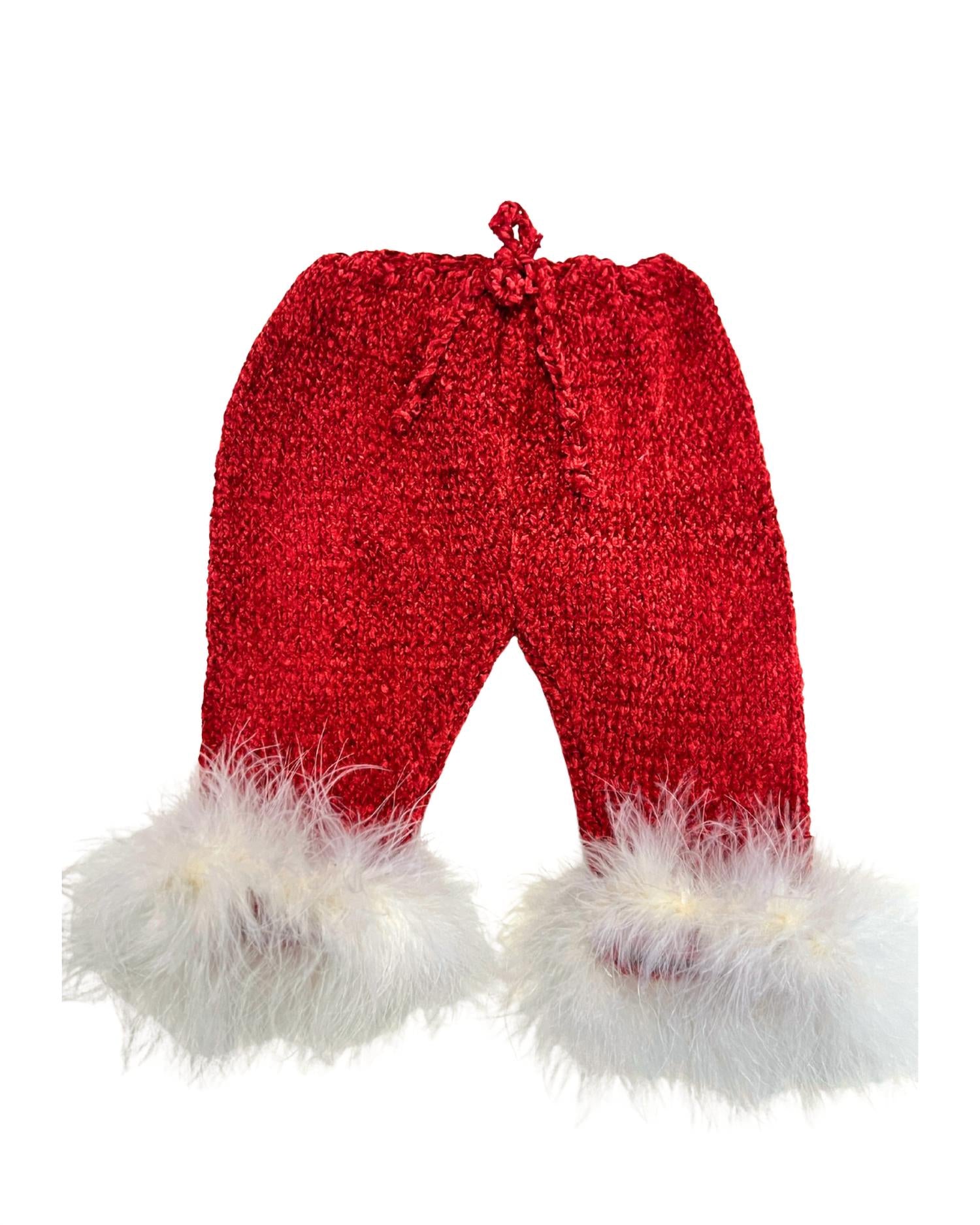 Gita - 3pc Chenille Sweater With Pants And Hat