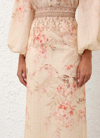 Zimmermann - Illuminate Pencil Midi Skirt