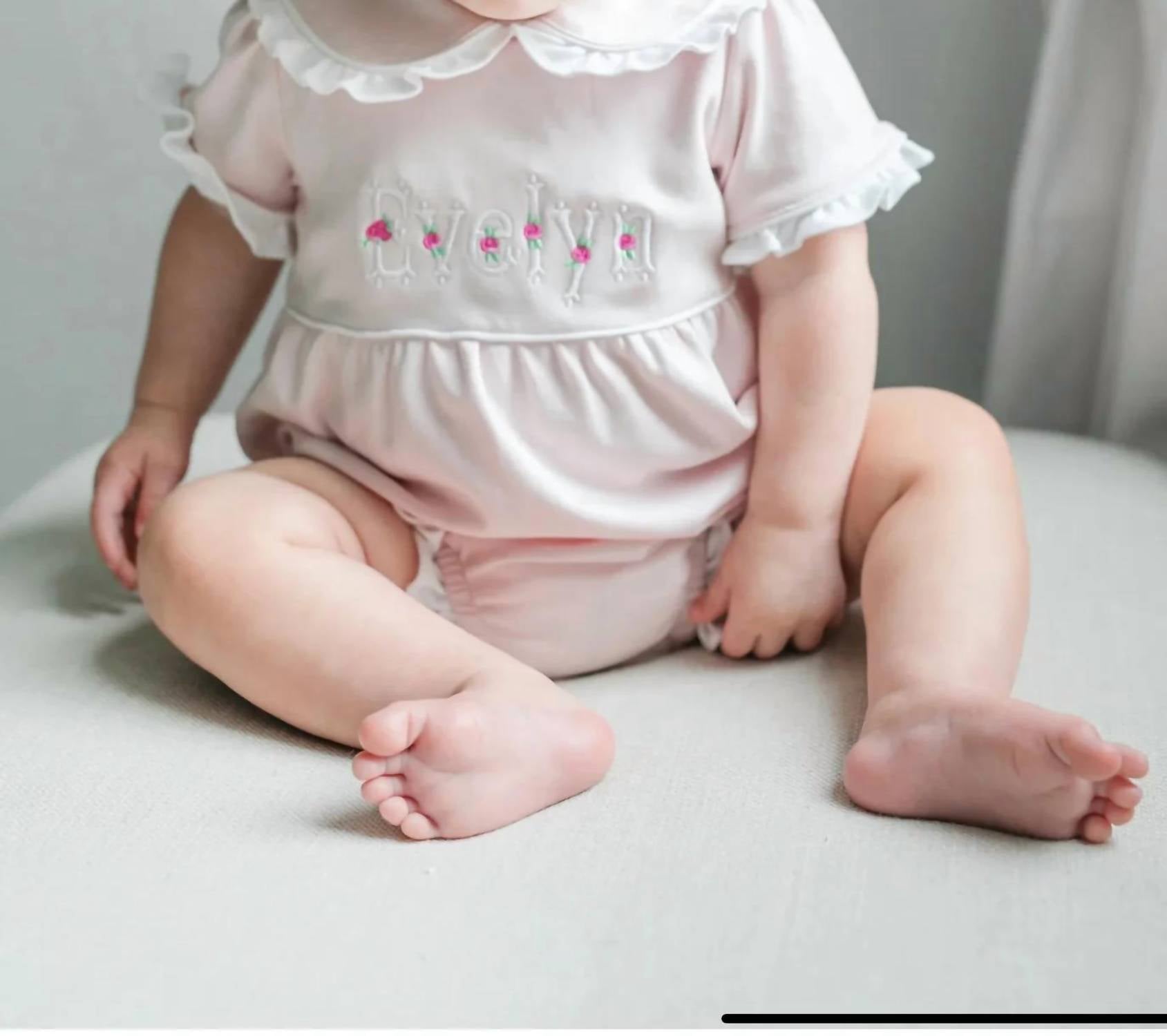 Lila + Hayes - Girl's Council Bubble Romper