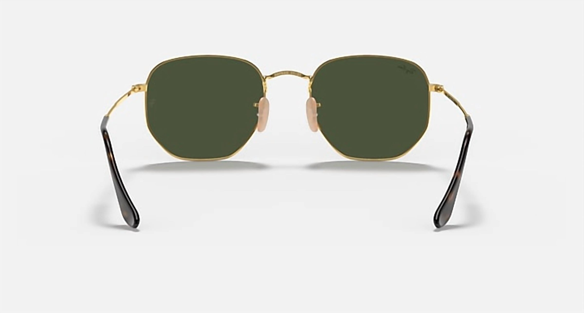 Ray Ban - Hexagonal Flat Lens Medium Non Polarized Sunglasses Rb3548n 001