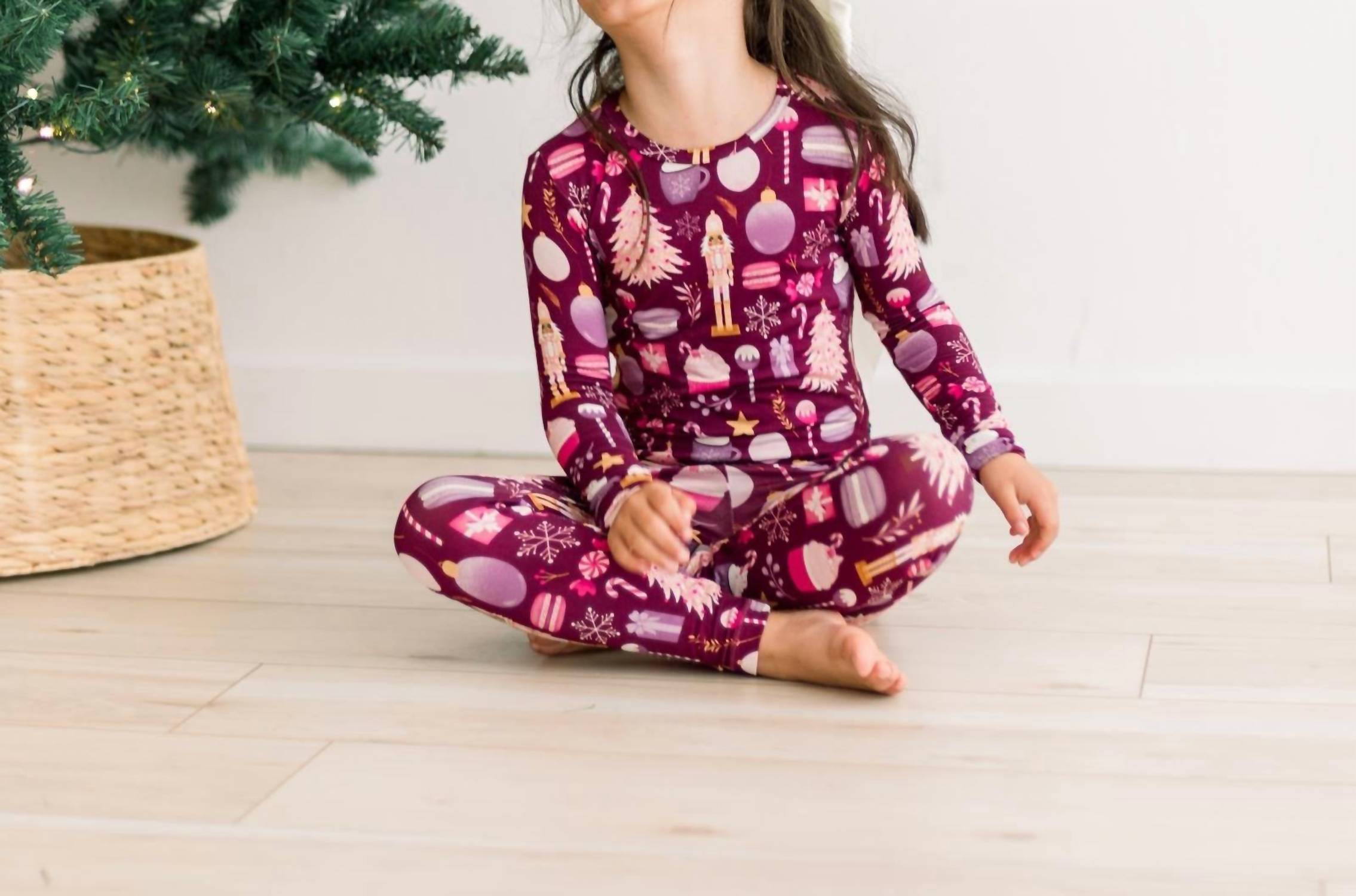 Kickee - Girls Long Sleeve Pajama Set