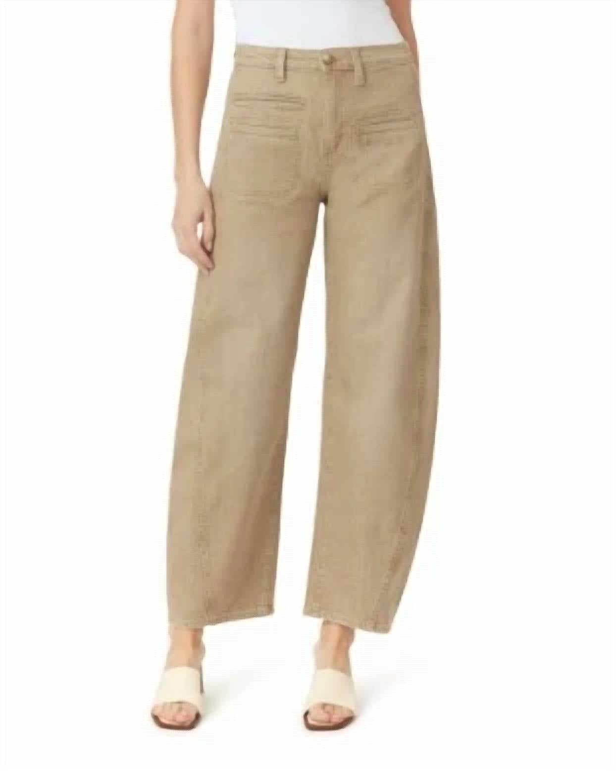 Habitual - Evie Long Patch Pocket Barrel Jeans