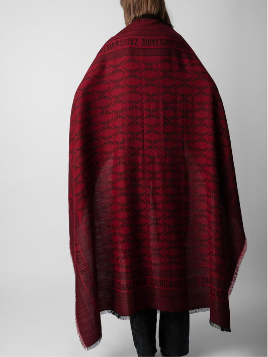 Zadig & Voltaire - Glenn Rock Jacquard Scarf