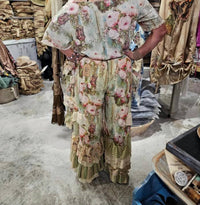 A Rare Bird - Butterfly Linen Shirt Dress