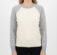 Aqua - RIBBED CASHMERE SWEATER