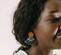 Sunshine Tienda - Women's Tile Earrings