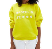 Clare V. - Masculin Feminin Oversized Sweatshirt