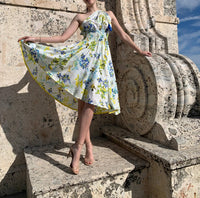 Pick Happy - Women's One Shoulder Goddess Dress