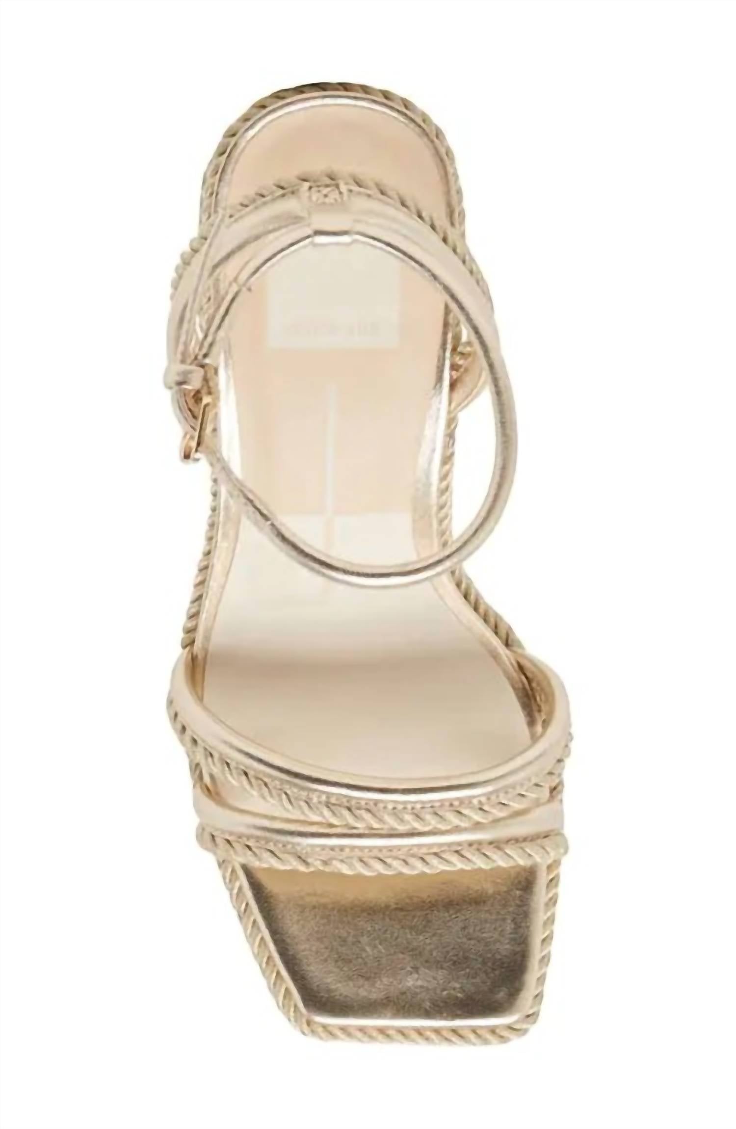 Dolce Vita - Women's Agnes Ankle Strap Platform Sandal