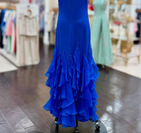 Carol Peretz - Women's Long Organza Prom Gown