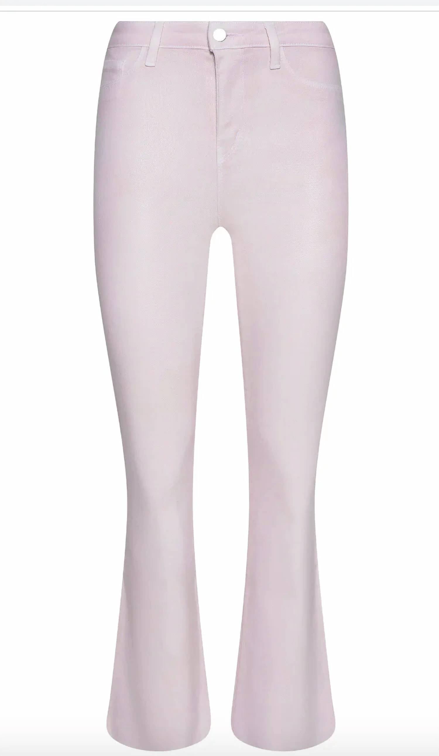 L'Agence - Kendra High Rise Crop Flare Jeans