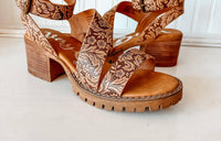 Very G - Women's Stephanie Tooled Block Heel