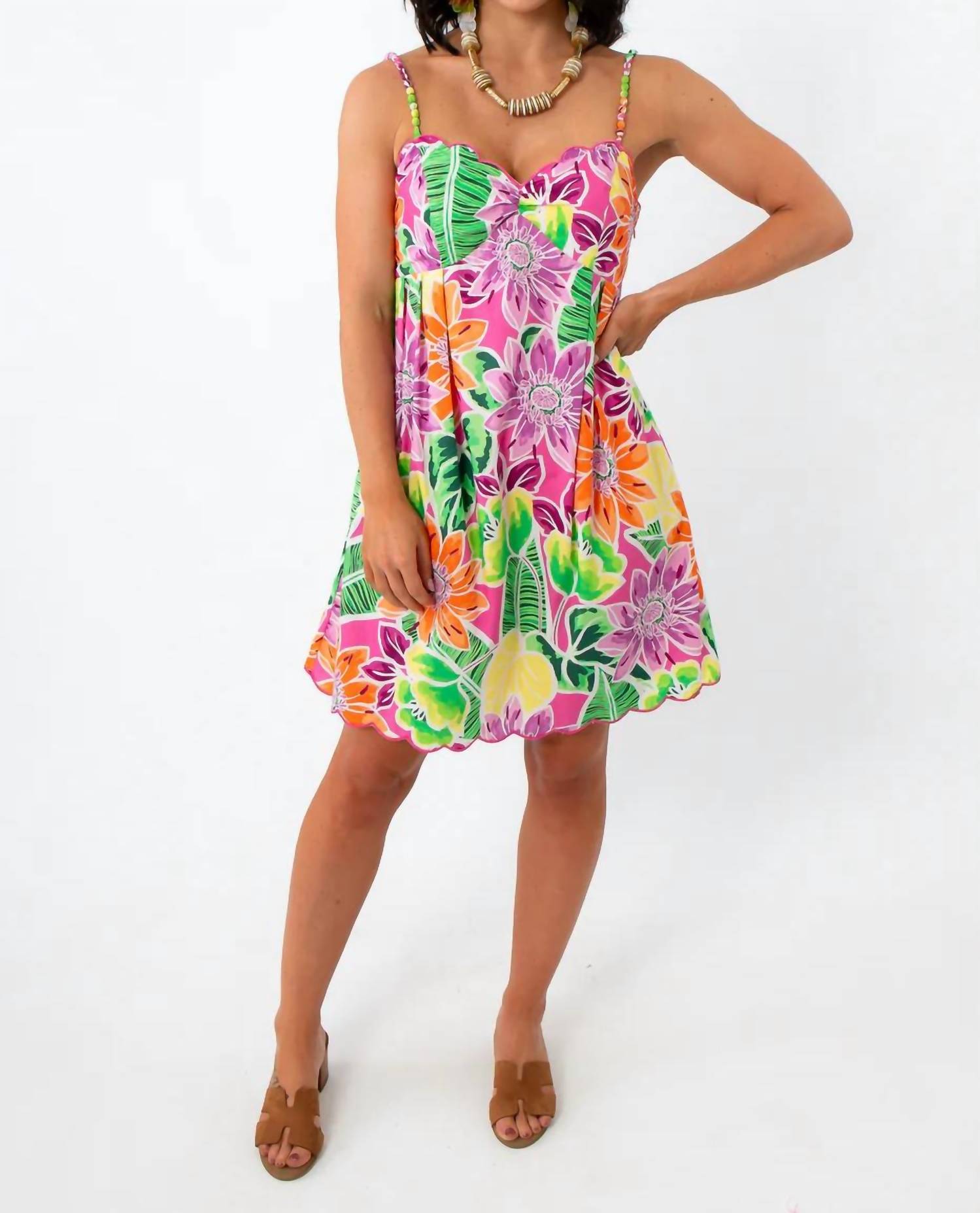 Fate - Summer Tropical Mini Dress