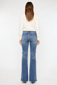 Kancan - High Rise Flare Jeans