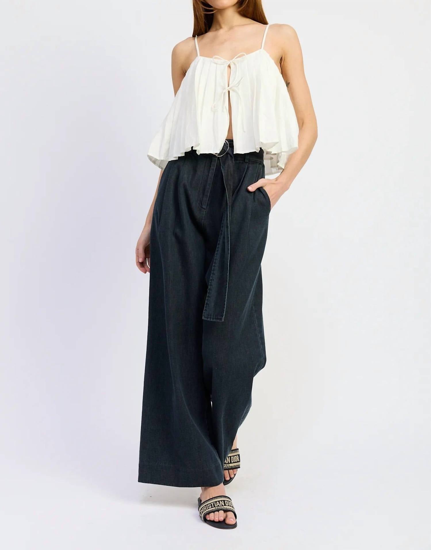 En Saison - Tate Strapy Tank Top