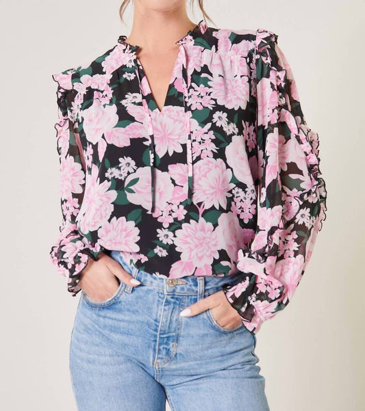 Sugarlips - Angelica Raj Ruffle Blouse