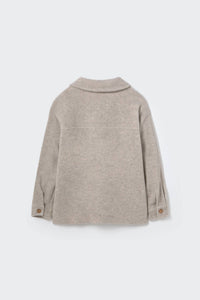 Cozmo - Kid's Soft Melange Bamboo Shirt Jacket