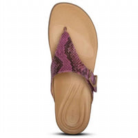 Aetrex - Women's Rita Adjustable Thong Sandal
