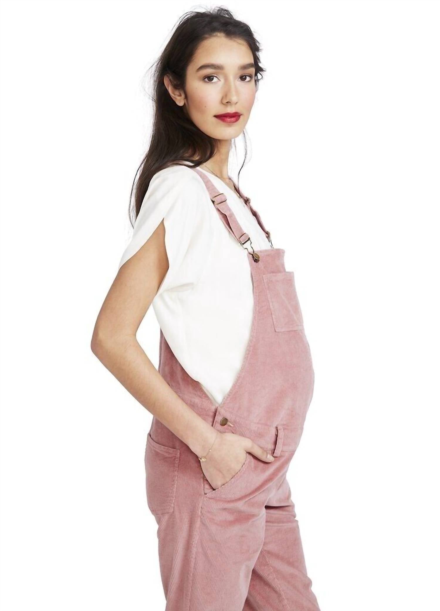 Hatch - Maternity The Cord Overall Jeans