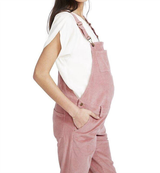 Hatch - Maternity The Cord Overall Jeans